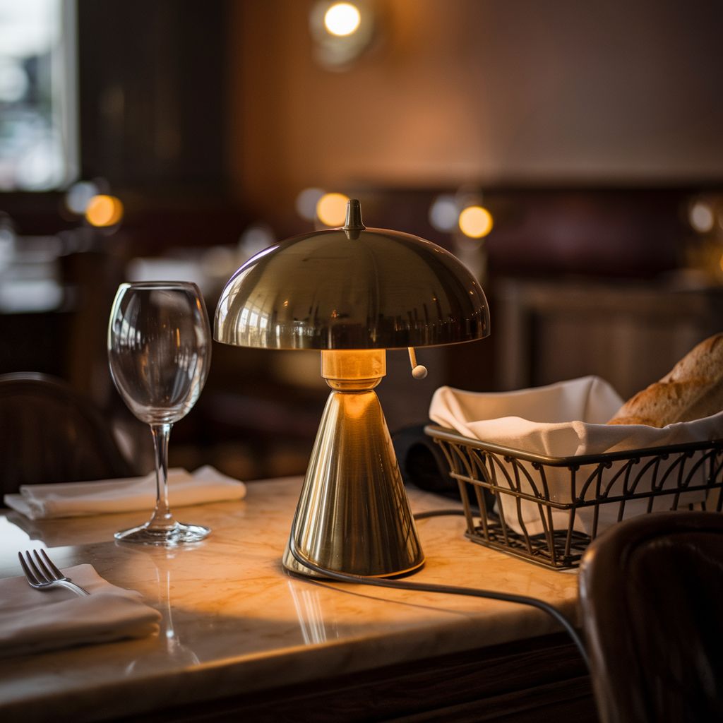 Fine dining setting